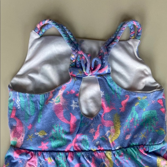 Isaac Mizrahi Mermaid Braided Sleeve Tank Dress - Picture 6 of 6